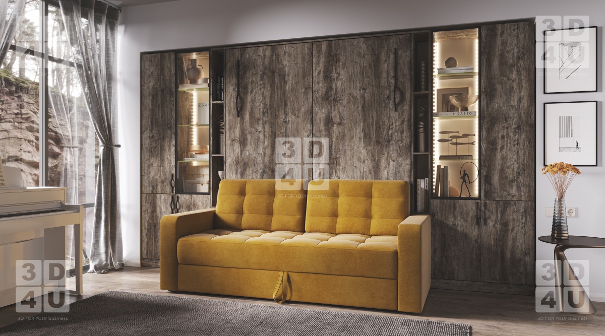 Амбре Вдохновения от компании Квартет
При первом взгляде на эту кровать-трансформер чувствуется прилив вдохновения и радости. Амбре Вдохновения от компании Квартет
При первом взгляде на эту кровать-трансформер чувствуется прилив вдохновения и радости.